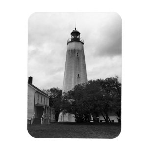 Sandy Hook Lighthouse Magneet