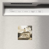 Sandy Hook Lighthouse Magneet (Insitu (Vaatwasser))