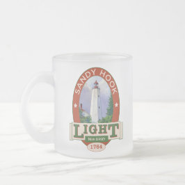 Sandy Hook Lighthouse Matglas Koffiemok