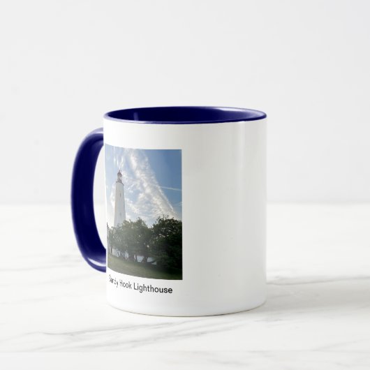 Sandy Hook Lighthouse Mug (Devant gauche)