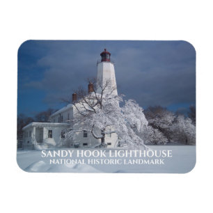 Sandy Hook Lighthouse National Historic Landmark Magneet