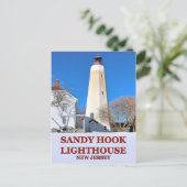 Sandy Hook Lighthouse, New Jersey Briefkaart (Staand voorkant)
