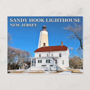 Sandy Hook Lighthouse, New Jersey Briefkaart