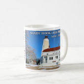 Sandy Hook Lighthouse, New Jersey Mug (Devant droit)