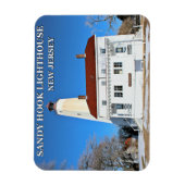 Sandy Hook Lighthouse, New Jersey Photo Magnet (Vertical)