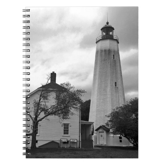 Sandy Hook Lighthouse Notitieboek (Voorkant)
