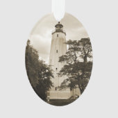 Sandy Hook Lighthouse Ornament (voorkant)
