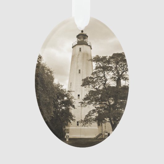 Sandy Hook Lighthouse Ornament (voorkant)