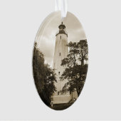 Sandy Hook Lighthouse Ornament (voorkant)