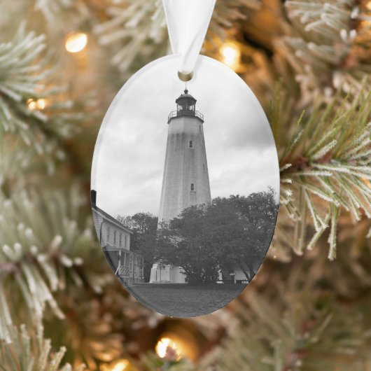 Sandy Hook Lighthouse Ornament (Boom)