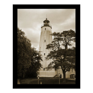 Sandy Hook Lighthouse Perfect Poster