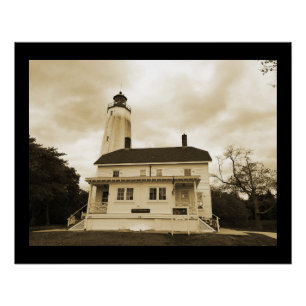 Sandy Hook Lighthouse Perfect Poster