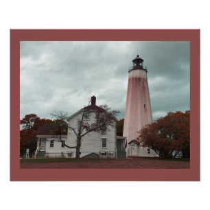 Sandy Hook Lighthouse Perfect Poster