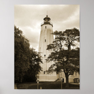 Sandy Hook Lighthouse Poster