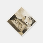 Sandy Hook Lighthouse Servetten (Hoek)