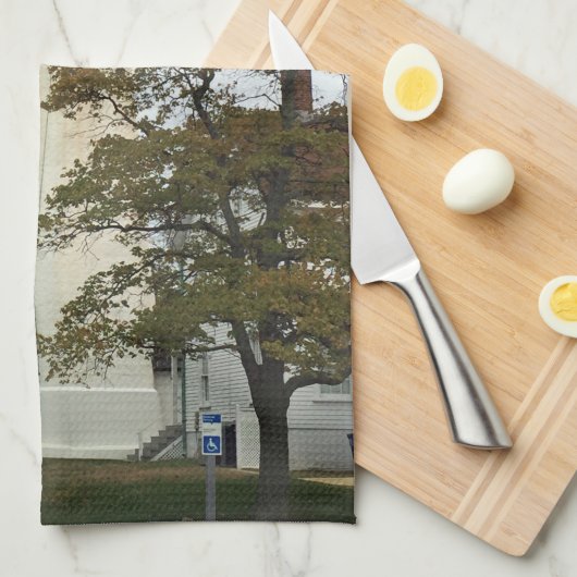 Sandy Hook Lighthouse Theedoek (Quarter Fold)