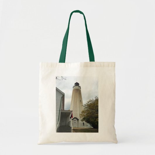Sandy Hook Lighthouse Tote Bag (Voorkant)