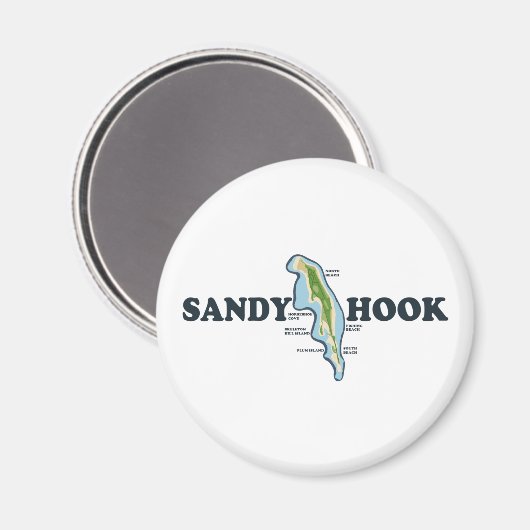 Sandy Hook. Magneet (Voorkant / Achterkant)