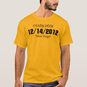 Sandy Hook Vergeet nooit T-shirt