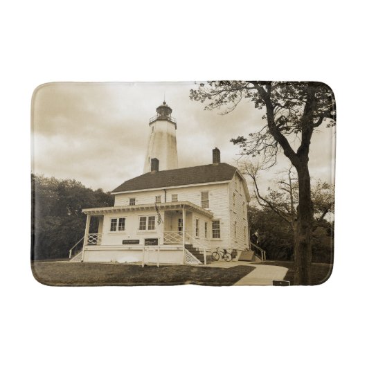 Sandy Hook-vuurtoren Badmat (Voorkant)