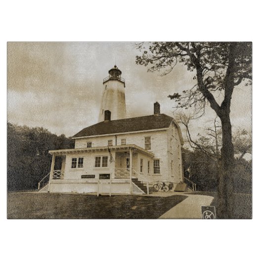 Sandy Hook-vuurtoren Snijplank (Voorkant)