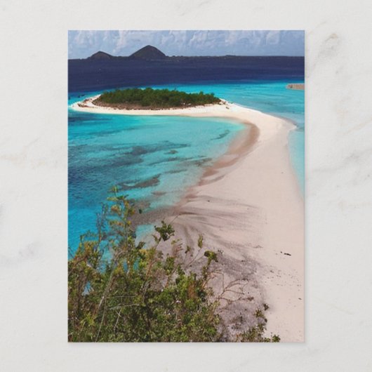 Sandy Island, Anguilla Briefkaart (Voorkant)
