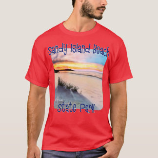 Sandy Island Beach State Park New York T-shirt