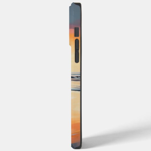 Sandy Paws bloedhond op strand zonsondergang Case-Mate iPhone Case (Achterkant / Links)