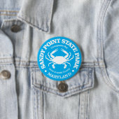 Sandy Point SP (krab) Ronde Button 7,6 Cm (In situ)