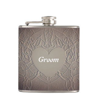 Sandy Roos bruidegom Flask Heupfles