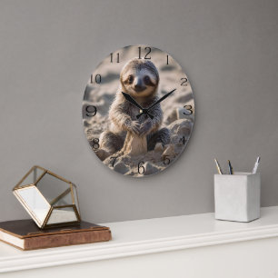 Sandy Shores: Baby Sloth Bouw Zandkastelen, Grote Klok