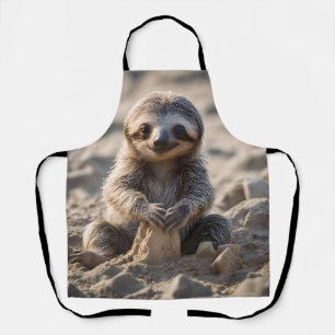 Sandy Shores: Baby Sloth Bouw Zandkastelen, Schort