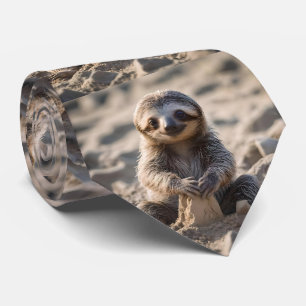 Sandy Shores: Baby Sloth Bouw Zandkastelen, Stropdas