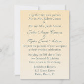 Sandy Starfish Invitation / 5x7 Kaart (Achterkant)