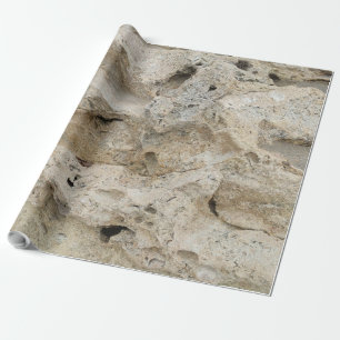 Sandy stone-patroon cadeaupapier