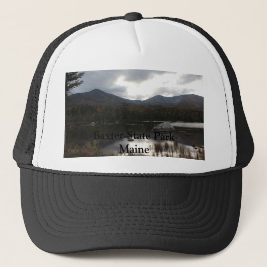 Sandy Stream Pond Baxter State Park Trucker Pet (Voorkant)