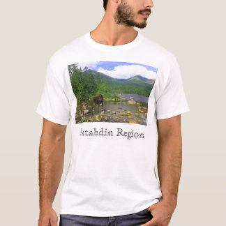 Sandy Stream Pond-mose, regio Katahdin T-shirt