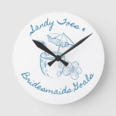 Sandy Toe & Bruidsmeisjes Doelen Kust Afscheid Als Ronde Klok (Voorkant)