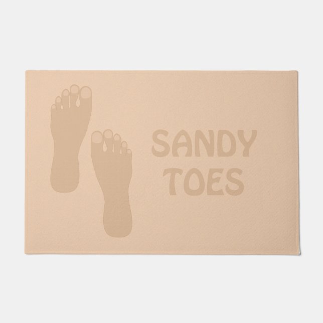 Sandy Toes Beach House Dep Deurmat (Voorkant)