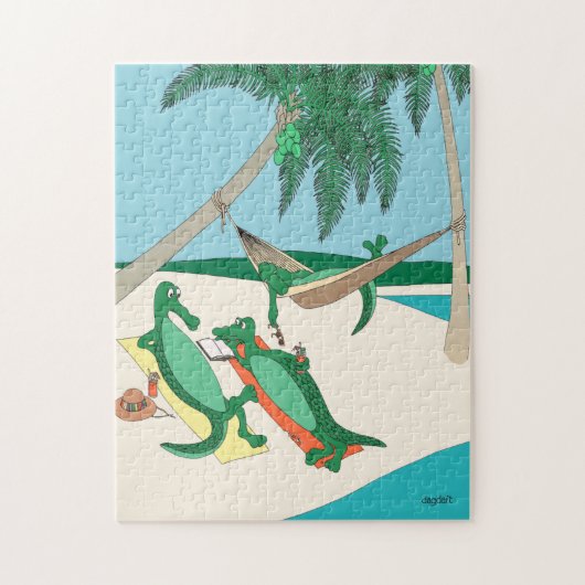 Sandy Toes Beach Legpuzzel (Verticaal)