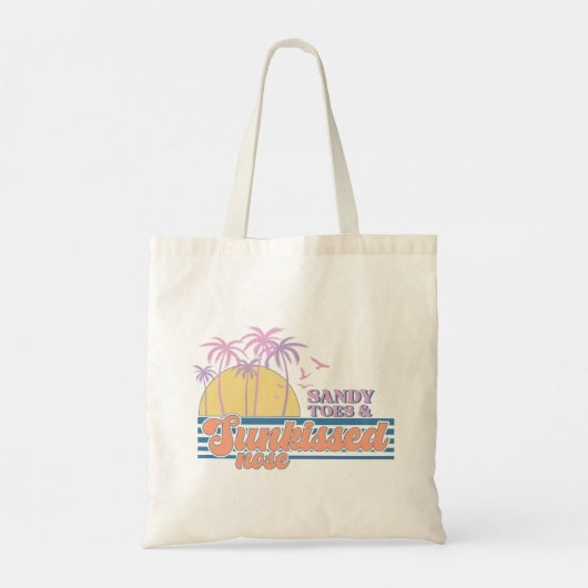 Sandy Toes en Sunkast Nose Tote Bag (Achterkant)