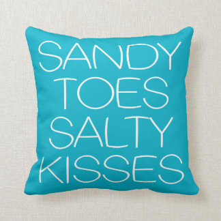 Sandy Toes Salty Kisses Kussen