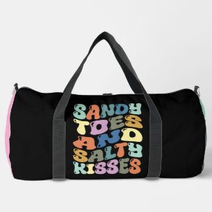 Sandy Toes Salty Kisses Retro Plunjezak