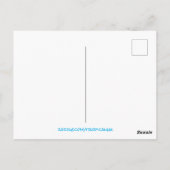 Sandy Tropical Beach Starfish Seashell Briefkaart (Achterkant)