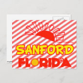 Sanford, Florida Briefkaart (Voorkant / Achterkant)