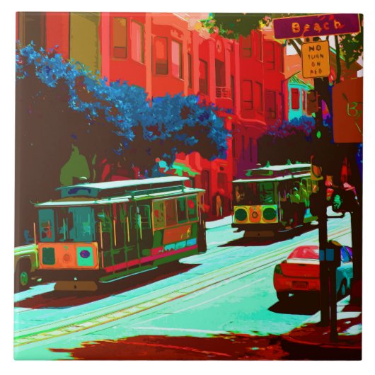 SanFrancisco 005 Tegeltje (Voorkant)