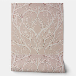 Sanftes Botanisches Baumdesign – Minimalistische N Behang