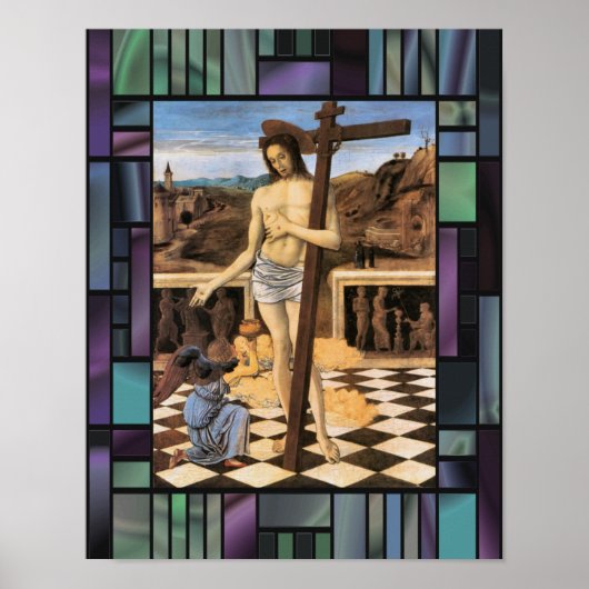 Sang Du Rédempteur Bellini Jesus Angel Poster (Devant)