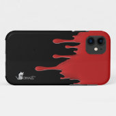 sang rouge iPhone 5 Coques (Dos (Horizontal))