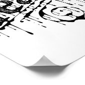 Sang, Sueur & Larmes - Poster (Blanc) (Coin)